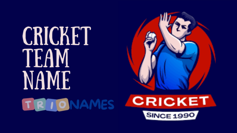 Cricket Team Name